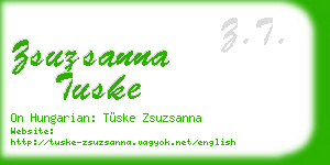 zsuzsanna tuske business card