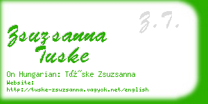 zsuzsanna tuske business card